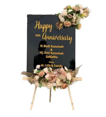 Papan Bunga Akrilik Cukir