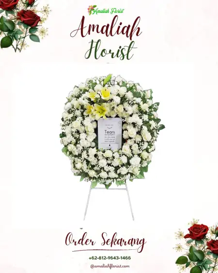 Krans Bunga Duka Cukir